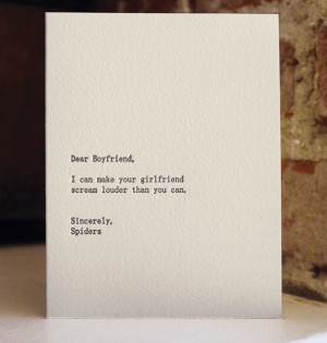 Dear Boyfriend by Sapling Letterpress
