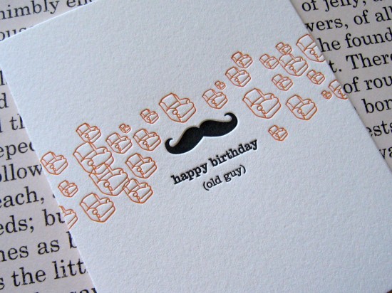 happy birthday old guy by Lucky Bee Press