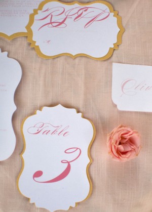 Day-Of Wedding Stationery Inspiration and Ideas: Die Cut via Oh So Beautiful Paper (5)