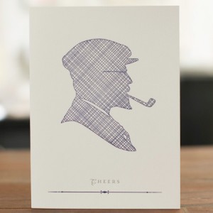Sesame Letterpress Silhouette Cards via Oh So Beautiful Paper (3)