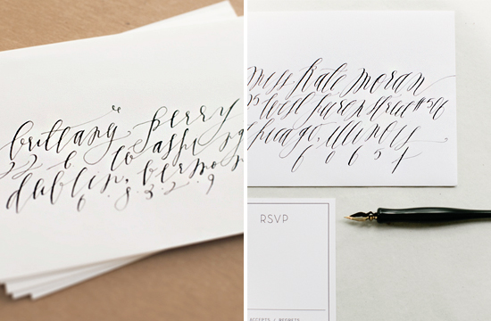 Feast Fine Art & Calligraphy via Oh So Beautiful Paper