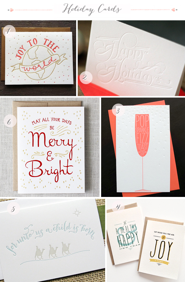2012 Holiday Card Round Up via Oh So Beautiful Paper (2)