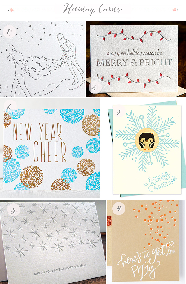 Holiday Card Round Up via Oh So Beautiful Paper (2)