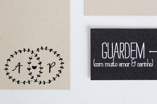 Silhouette Wedding Invitations by Branco Prata via Oh So Beautiful Paper (12)