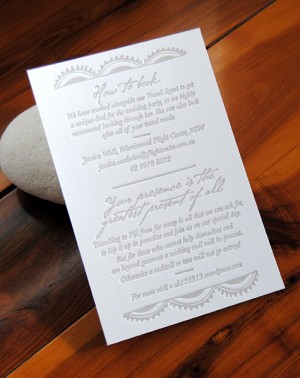Fiji Destination Wedding Invitations via Oh So Beautiful Paper (5)