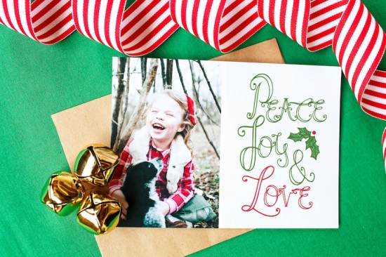Holiday Photo Cards via Oh So Beautiful Paper (8)