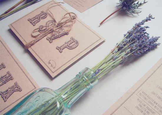 Country Inspired Wedding Invitations by Bridges and Eggs via Oh So Beautiful Paper (2)