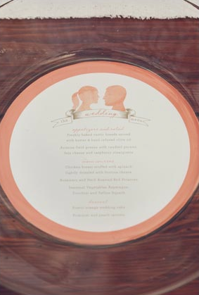 Day-Of Wedding Stationery Inspiration and Ideas: Silhouettes via Oh So Beautiful Paper (9)