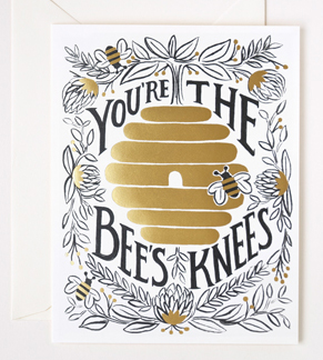 You're the Bee's Knees Card by Rifle Paper Co.
