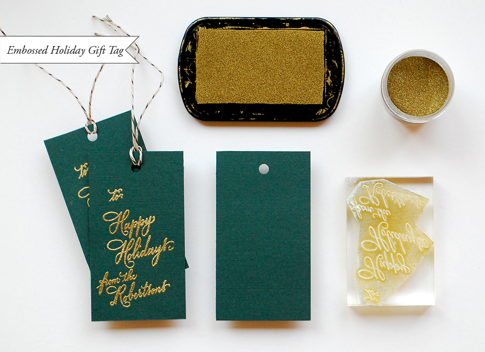 DIY Tutorial: Festive Wrapping with Holiday Gift Tags