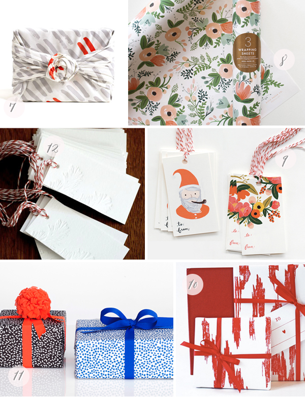 Holiday Gift Wrap Round Up via Oh So Beautiful Paper (2)