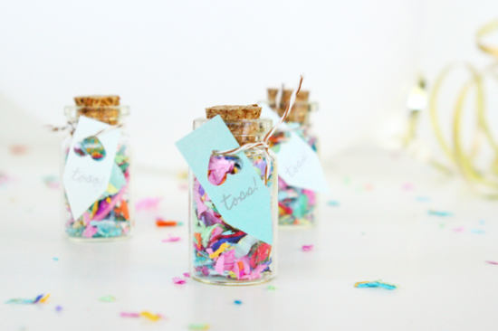 Day-Of Wedding Stationery Inspiration and Ideas: Confetti via Oh So Beautiful Paper (4)