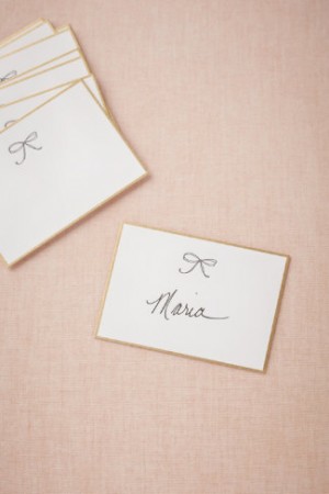 Day-Of Wedding Stationery Inspiration and Ideas: Silver and Gold via Oh So Beautiful Paper (3)