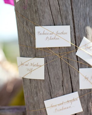 Day-Of Wedding Stationery Inspiration and Ideas: Silver and Gold via Oh So Beautiful Paper (7)