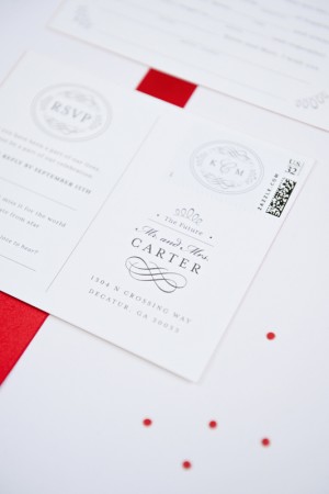 Classic Southern Wedding Invitations by Sase Ink via Oh So Beautiful Paper (3)