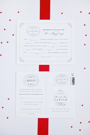 Classic Southern Wedding Invitations by Sase Ink via Oh So Beautiful Paper (4)