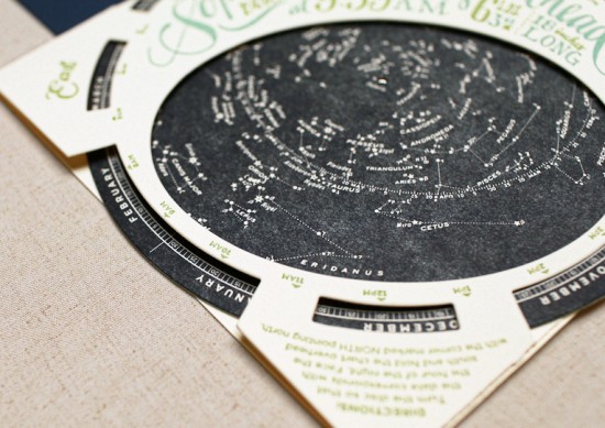 Constellation Starfinder Letterpress Birth Announcements by Ladyfingers Letterpress for Oh So Beautiful Paper (15)