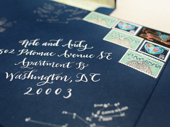 Constellation Starfinder Letterpress Birth Announcements by Ladyfingers Letterpress for Oh So Beautiful Paper (24)