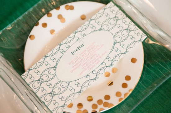 Day-Of Wedding Stationery Inspiration and Ideas: Emerald via Oh So Beautiful Paper (3) (1)