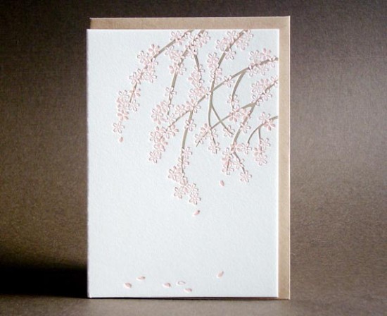 Cherry Blossom Stationery Round Up via Oh So Beautiful Paper (12)