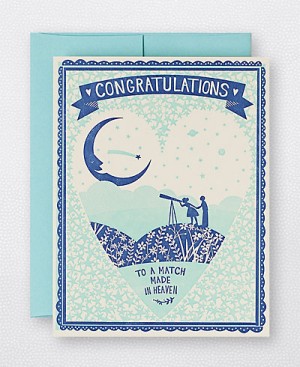 Hello! Lucky Engagement Congratulations Card