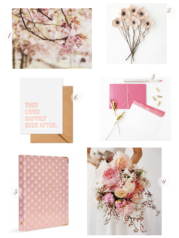 Inspired by Cherry Blossoms via Oh So Beautiful Paper