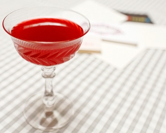 Cocktail Recipe: The Love Letter via Oh So Beautiful Paper (1)