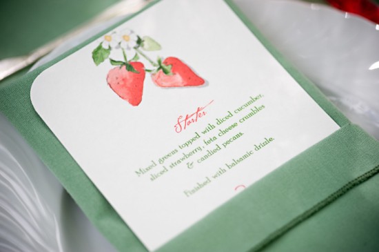 Day-Of Wedding Stationery Inspiration and Ideas: Colorfully Illustrated Menus via Oh So Beautiful Paper (11)