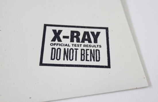 X Ray Save the Dates by Ladyfingers Letterpress via Oh So Beautiful Paper (2)