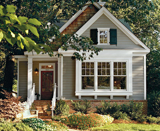 Southern Cottage from Southern Living via Oh So Beautiful Paper