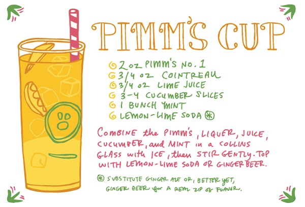 Pimm's Cup Cocktail Recipe