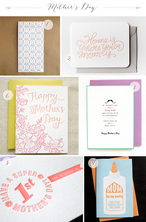 The Best Mother's Day Cards via Oh So Beautiful Paper, Part 1