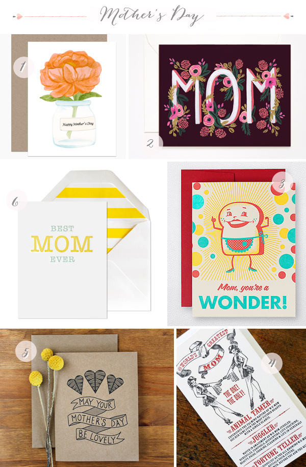 The Best Mother's Day Cards, Part 3 via Oh So Beautiful Paper