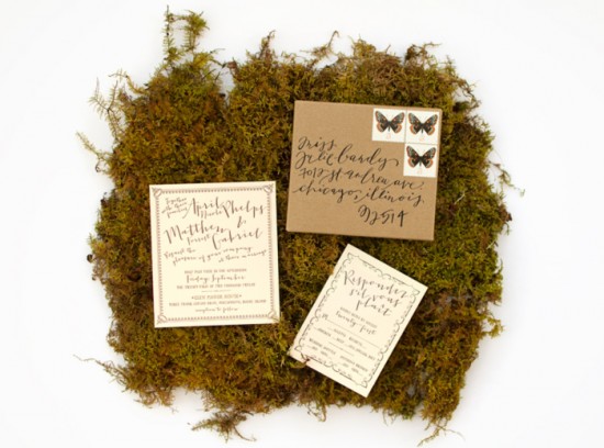 French Garden-Inspired Wedding Invitations by Coral Pheasant via Oh So Beautiful Paper (11)