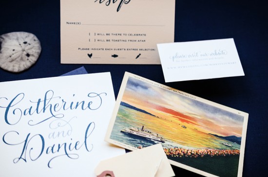 Antiquaria Letterpress Wedding Invitation Collection via Oh So Beautiful Paper (9)