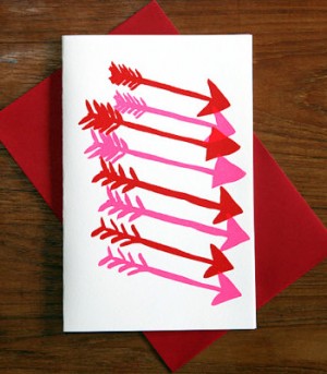 Screen Printed Art and Cards by Dewey Howard via Oh So Beautiful Paper (2)