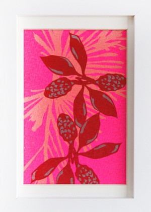 Screen Printed Art and Cards by Dewey Howard via Oh So Beautiful Paper (6)