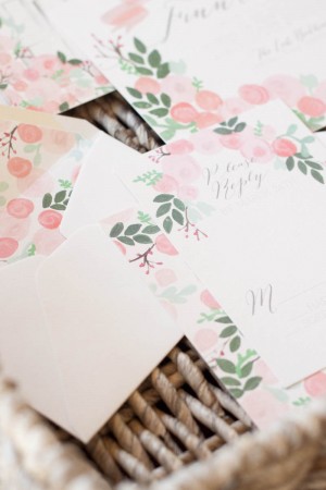Floral Wedding Invitations by Moira Design Studio via Oh So Beautiful paper (7)