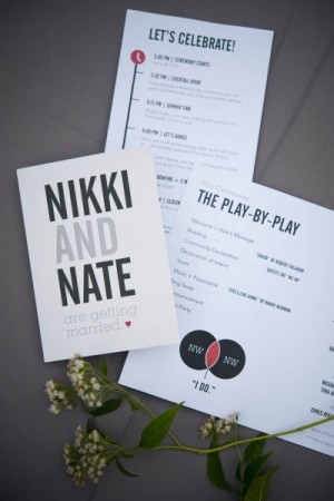 Day-Of Wedding Stationery Inspiration and Ideas: Day-Of Itineraries via Oh So Beautiful Paper (10) (2)