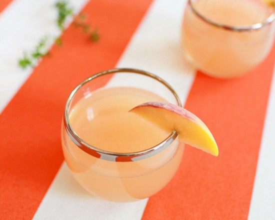 Cocktail Recipe: Peach Margarita via Oh So Beautiful Paper (9)
