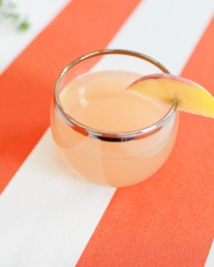 Cocktail Recipe: Peach Margarita via Oh So Beautiful Paper (4)