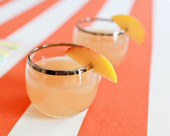 Cocktail Recipe: Peach Margarita via Oh So Beautiful Paper (26)