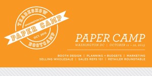 Tradeshow Bootcamp Paper Camp DC via Oh So Beautiful Paper (3)