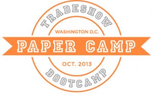 Tradeshow Bootcamp Paper Camp DC via Oh So Beautiful Paper (2)
