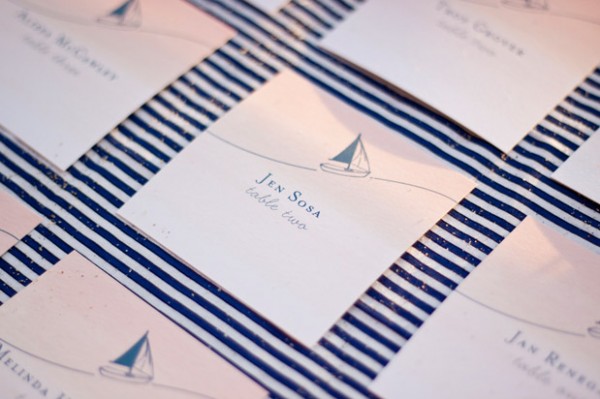 Day-Of Wedding Stationery Inspiration and Ideas: Navy via Oh So Beautiful Paper (12)