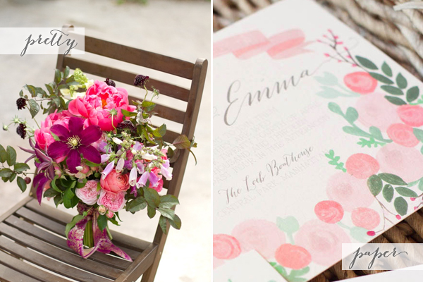 Pretty + Paper: Pink Floral Inspiration