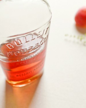 Signature Cocktail Recipe: Peach-Bourbon Shrub by Oh So Beautiful Paper (3)