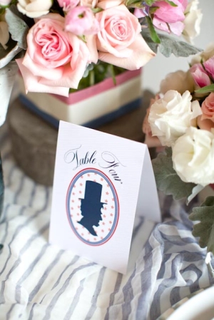 Day-Of Wedding Stationery Inspiration and Ideas: Navy via Oh So Beautiful Paper (5)