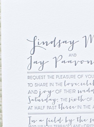 Whimsical Outdoor Wedding Invitations by Suite Paperie via Oh So Beautiful Paper (4)