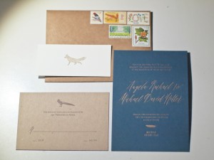 Letterpress Wedding Invitations - Presshaus LA via Oh So Beautiful Paper (4)